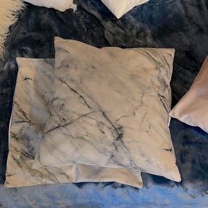 two pillow covers